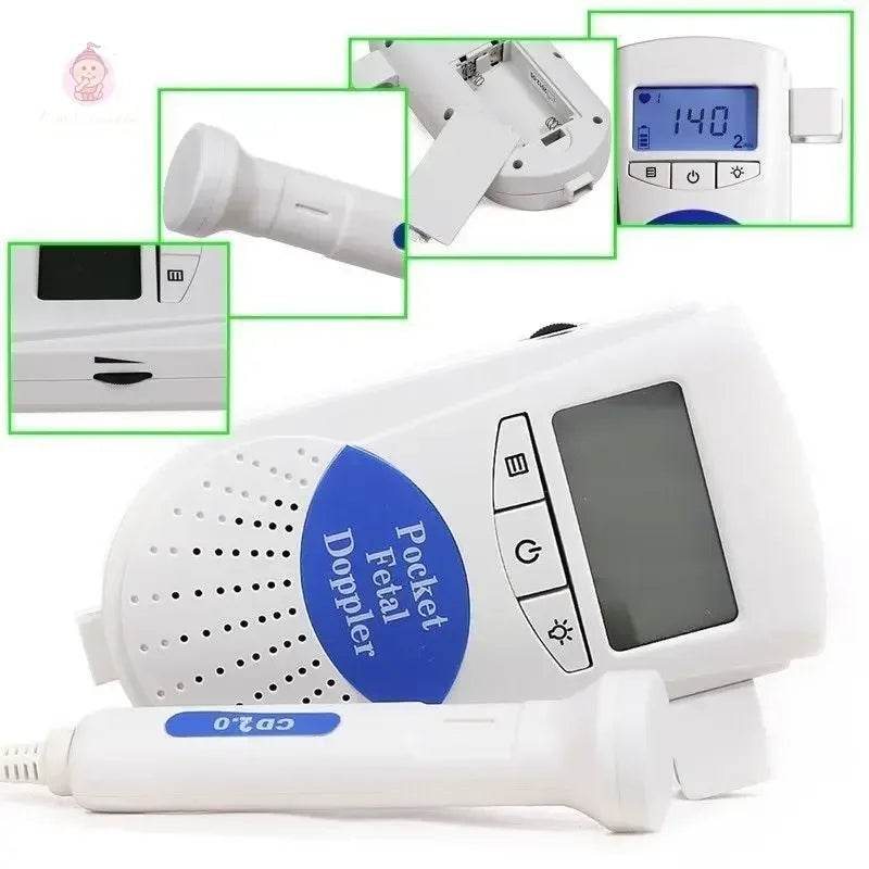 Moniteur doppler foetal avec gel - Mum&Choupinou