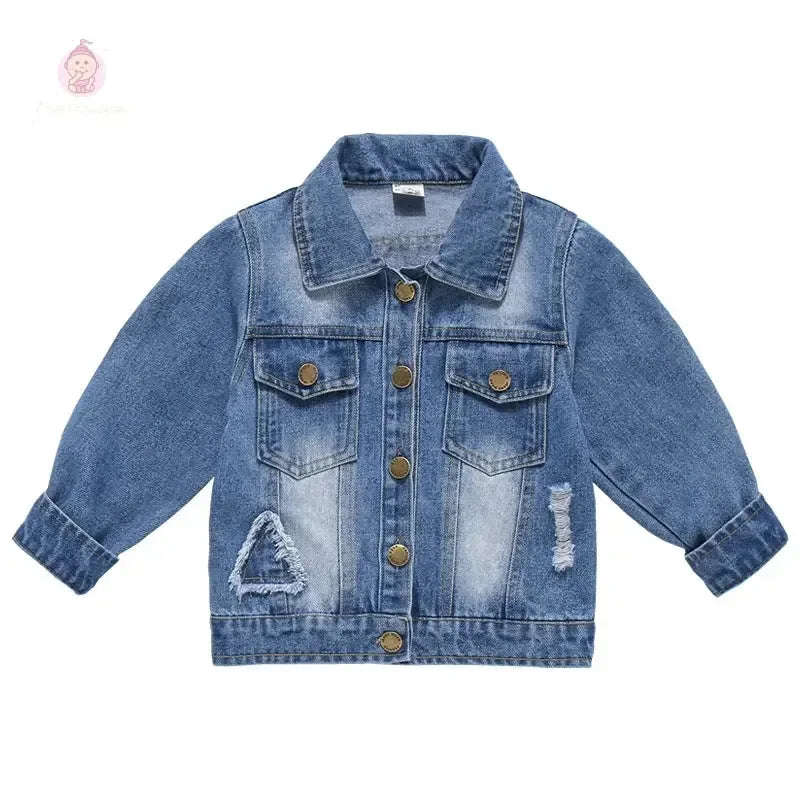 Veste jean pour enfant - Mum&Choupinou