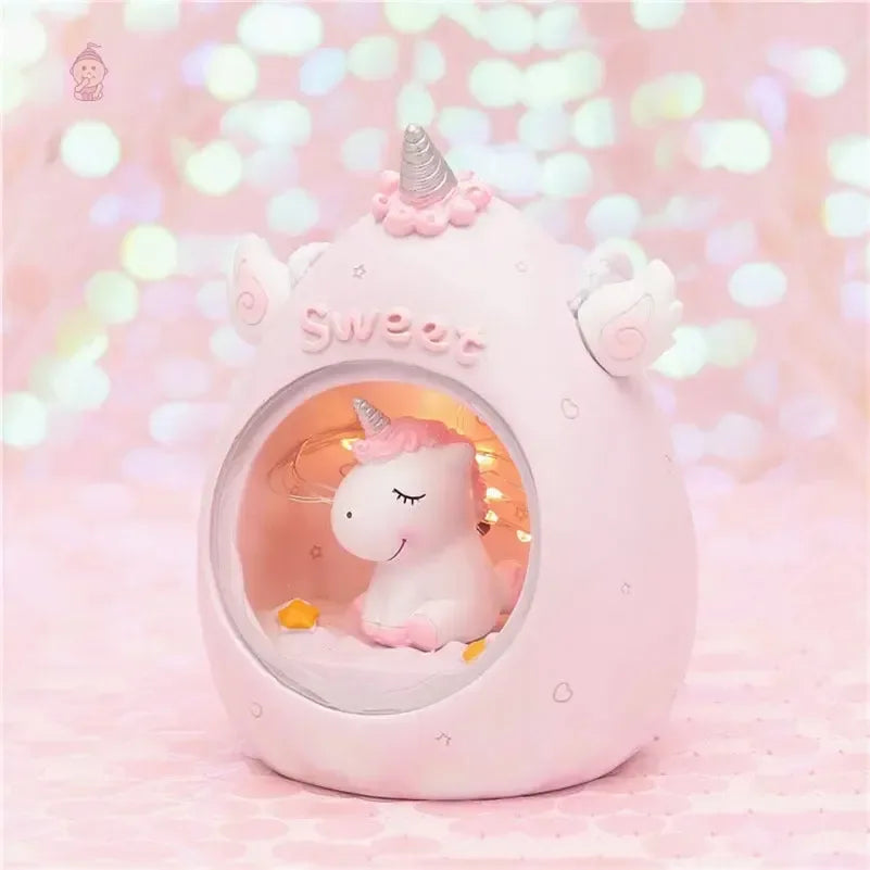 Veilleuse licorne chambre d'enfant - Mum&Choupinou