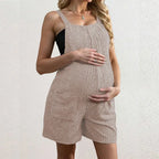 Salopette courte pour femme enceinte - Mum&Choupinou