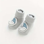 Chaussettes pour bébé avec pompom animaux - Mum&Choupinou