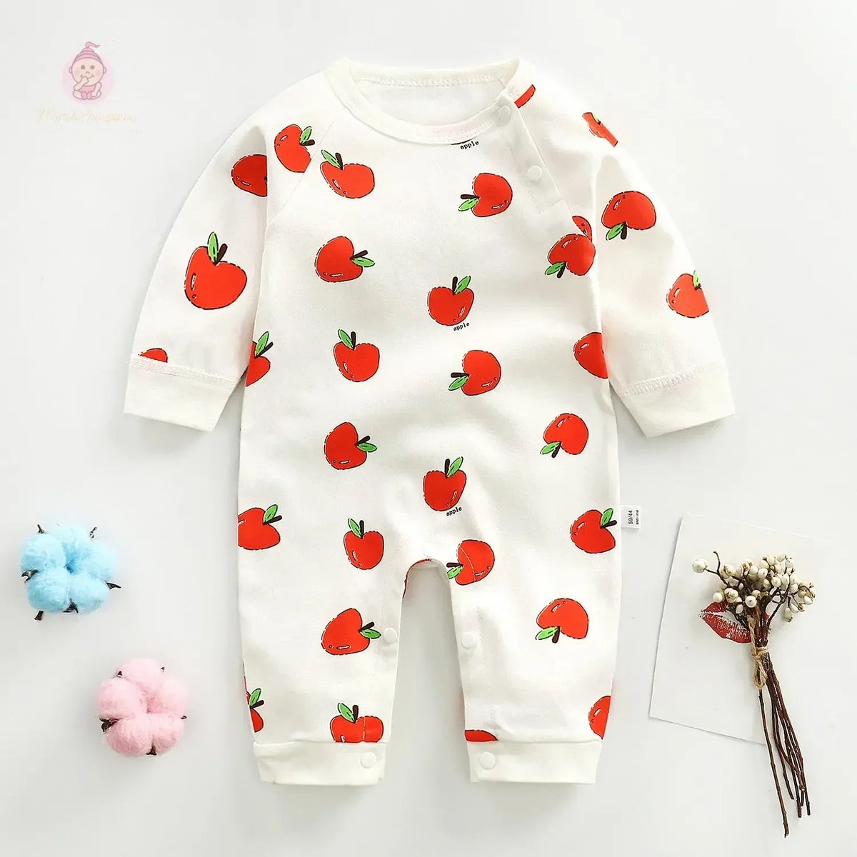 Combinaison en coton pour bébé - Mum&Choupinou