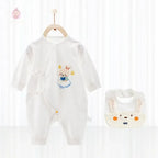 Barboteuse bébé avec bavoir - Mum&Choupinou