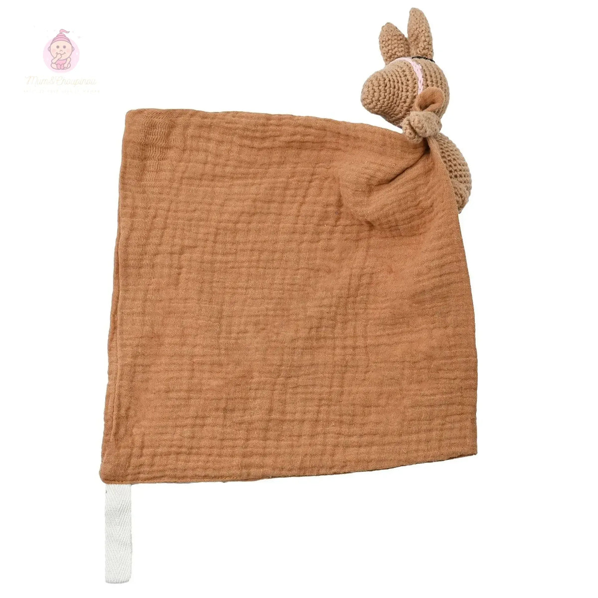 Peluche câline avec mini serviette - Mum&Choupinou