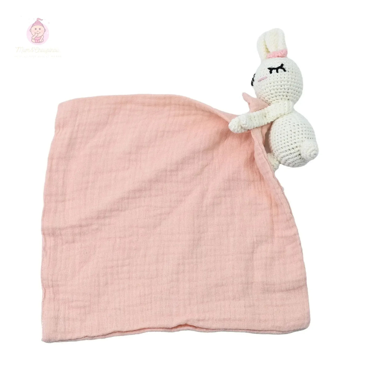 Peluche câline avec mini serviette - Mum&Choupinou