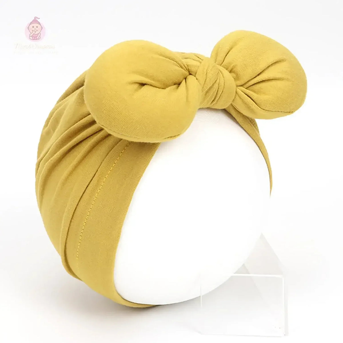 Bonnet-turban à nœud papillon pour fille - Mum&Choupinou