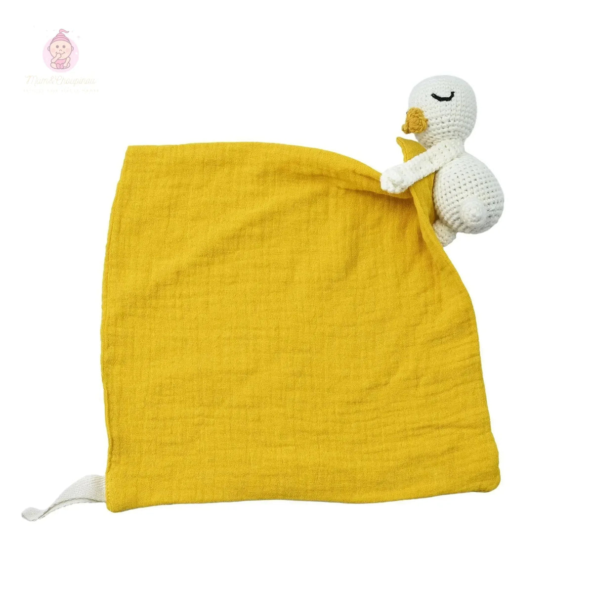 Peluche câline avec mini serviette - Mum&Choupinou