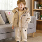 Ensemble d'hiver 3 pièces à capuche enfant - Mum&Choupinou