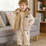 Ensemble d'hiver 3 pièces à capuche enfant