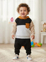 Ensemble de survêtement bébé à capuche