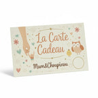 La carte cadeau Mum&Choupinou - Mum&Choupinou