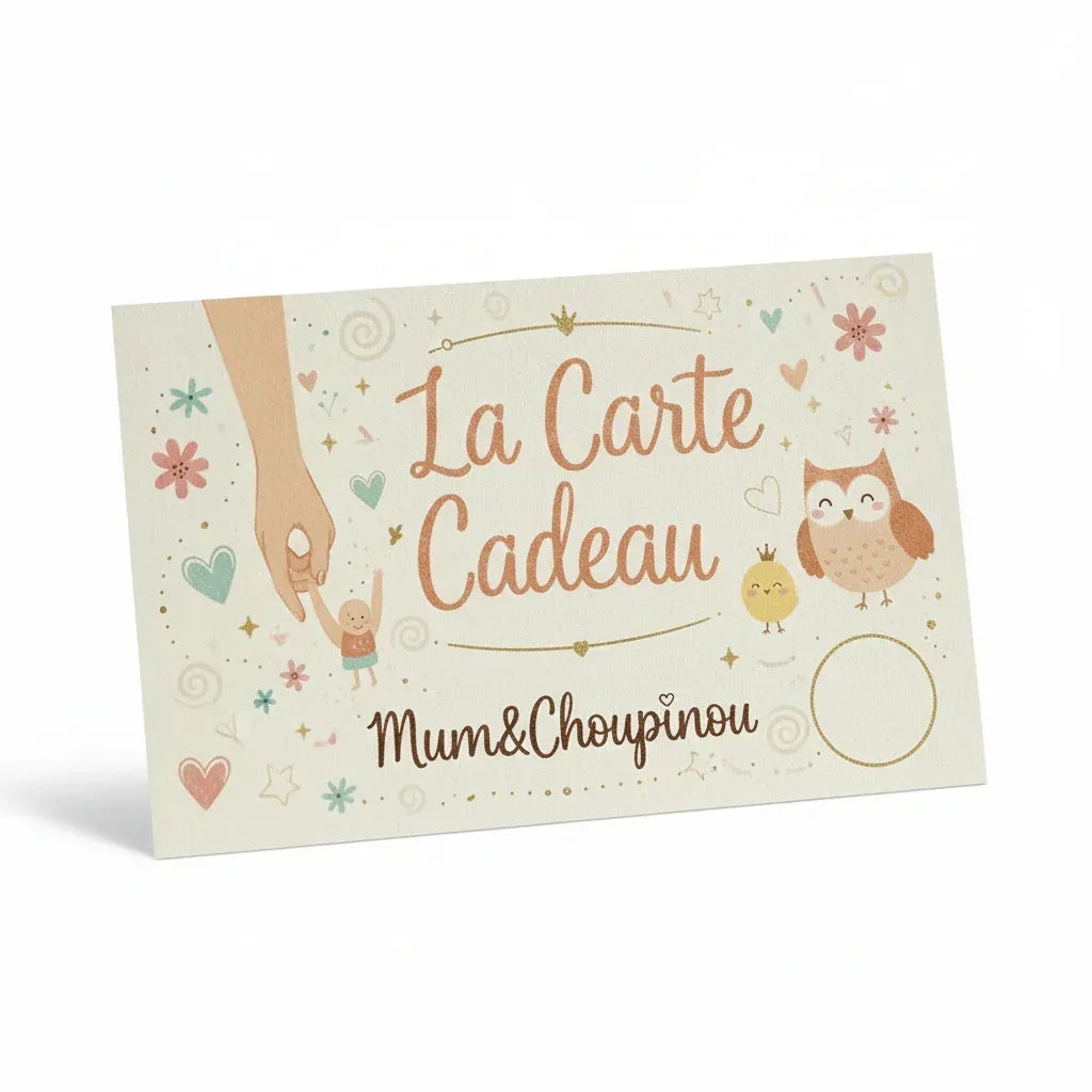 La carte cadeau Mum&Choupinou - Mum&Choupinou