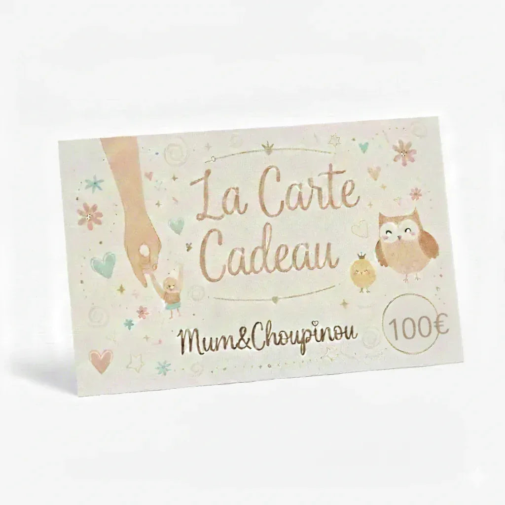 La carte cadeau Mum&Choupinou - Mum&Choupinou