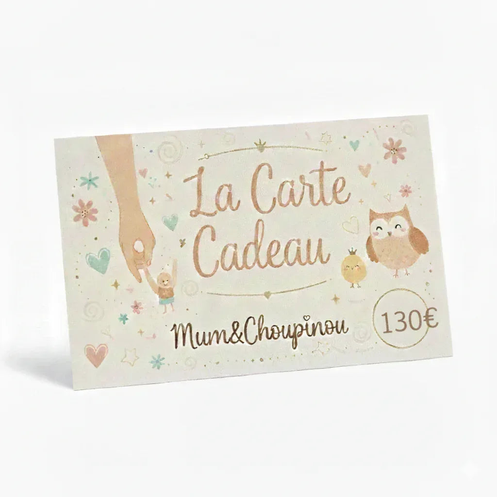 La carte cadeau Mum&Choupinou - Mum&Choupinou
