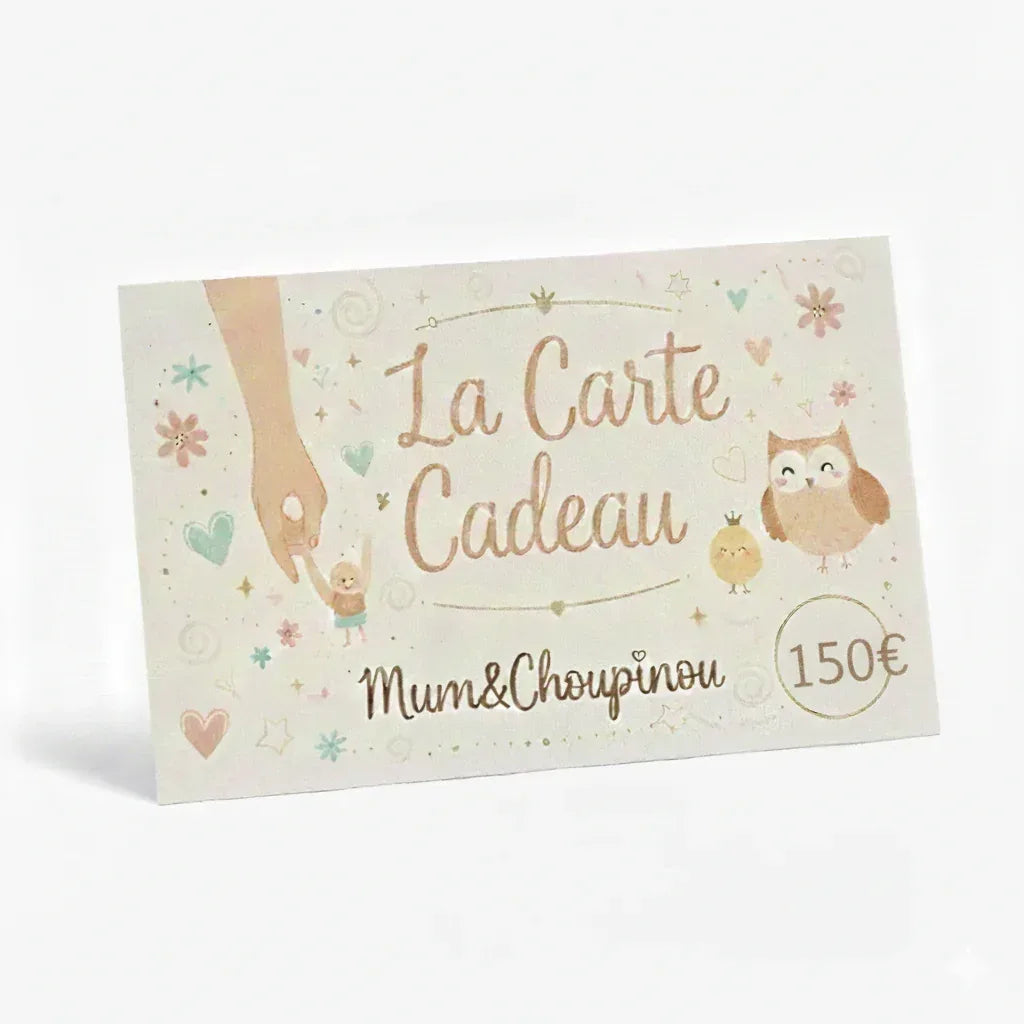 La carte cadeau Mum&Choupinou - Mum&Choupinou