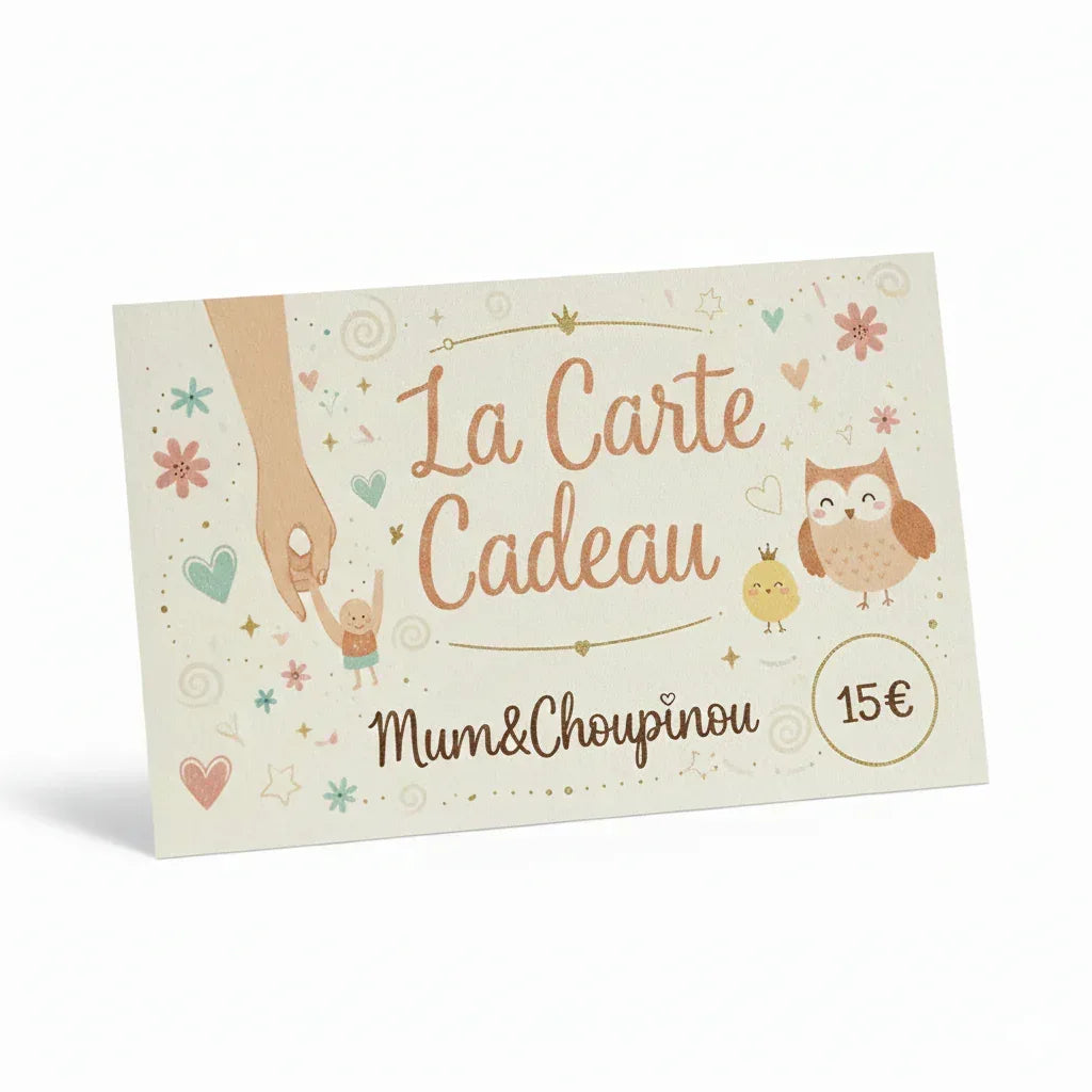 La carte cadeau Mum&Choupinou - Mum&Choupinou