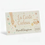 La carte cadeau Mum&Choupinou - Mum&Choupinou