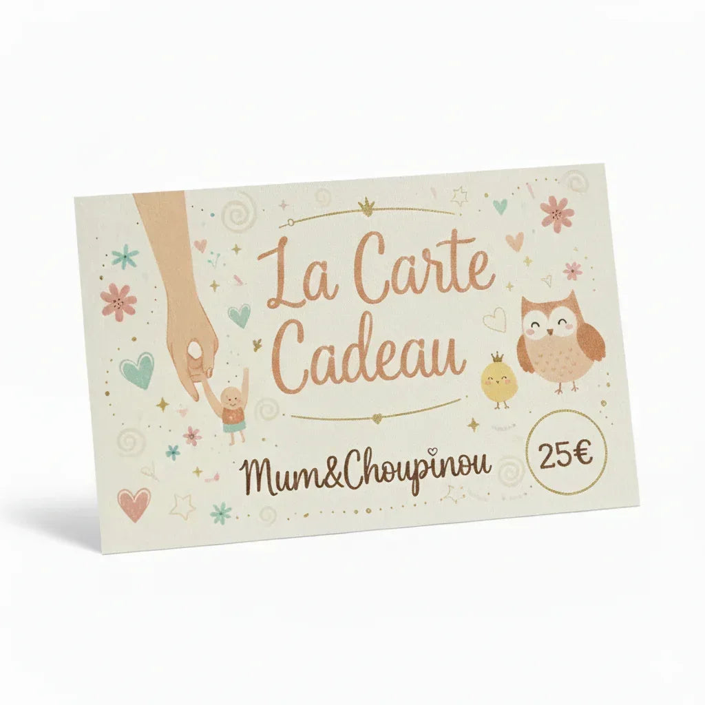 La carte cadeau Mum&Choupinou - Mum&Choupinou