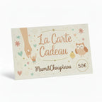 La carte cadeau Mum&Choupinou - Mum&Choupinou