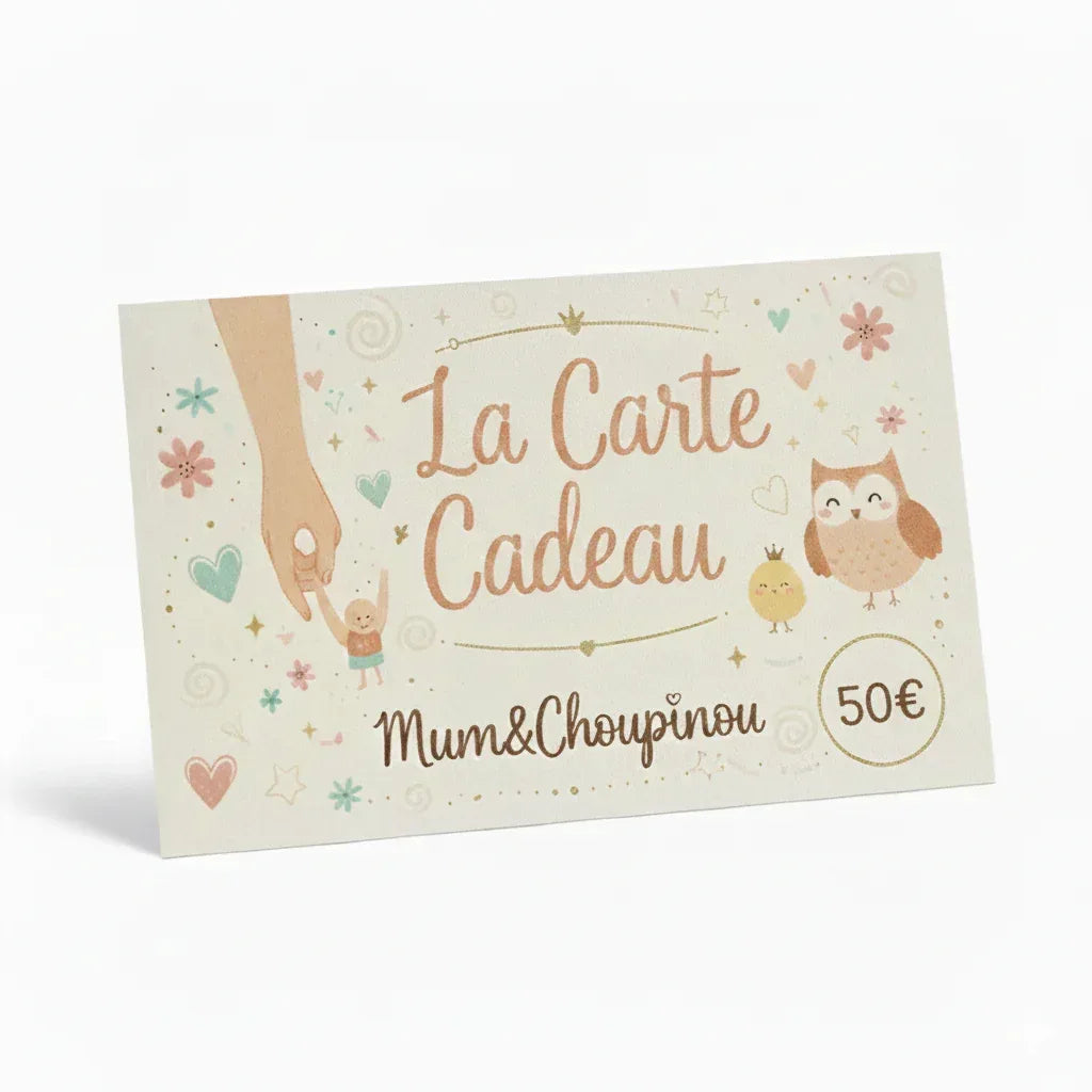 La carte cadeau Mum&Choupinou - Mum&Choupinou