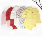 Lot de 5 bodies manches longues pour bébé - Mum&Choupinou