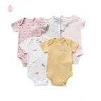 Lot de 5 bodies pour bébé - Mum&Choupinou