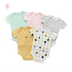 Lot de 5 bodies pour bébé - Mum&Choupinou