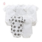 Lot de 5 bodies pour bébé - Mum&Choupinou