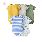 Lot de 5 bodies pour bébé - Mum&Choupinou