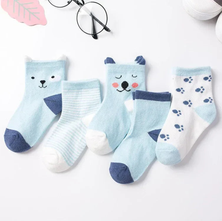 Lot de 5 chaussettes enfant - Mum&Choupinou