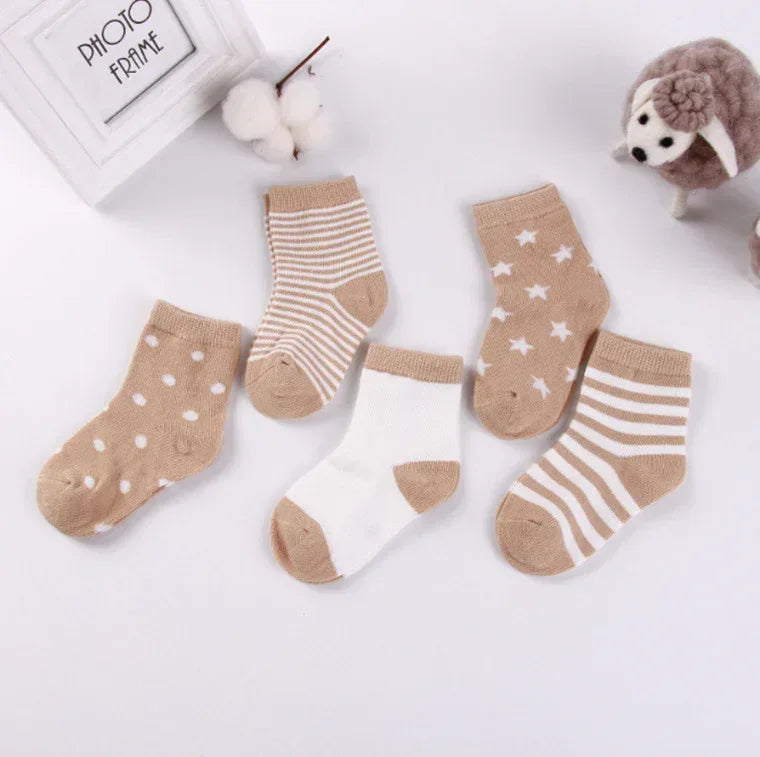 Lot de 5 chaussettes enfant - Mum&Choupinou