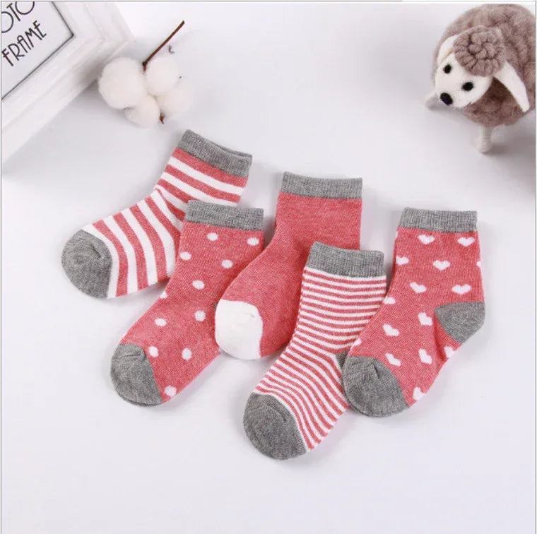 Lot de 5 chaussettes enfant - Mum&Choupinou