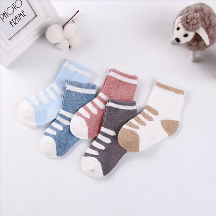 Lot de 5 chaussettes enfant - Mum&Choupinou