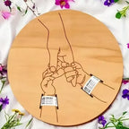 Support souvenir bracelet de naissance - Mum&Choupinou