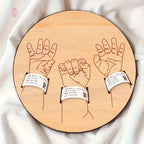 Support souvenir bracelet de naissance - Mum&Choupinou