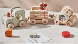 Puzzle-train en bois pour enfant