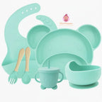 Kit de couverts bébé en silicone alimentaire - Mum&Choupinou