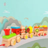 Train en bois à assembler