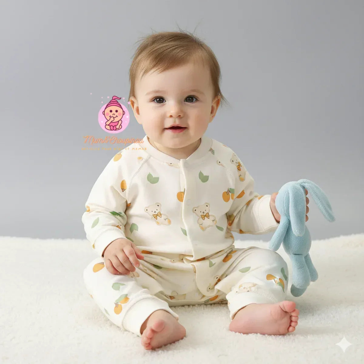 Combinaison grenouillère bébé - Mum&Choupinou