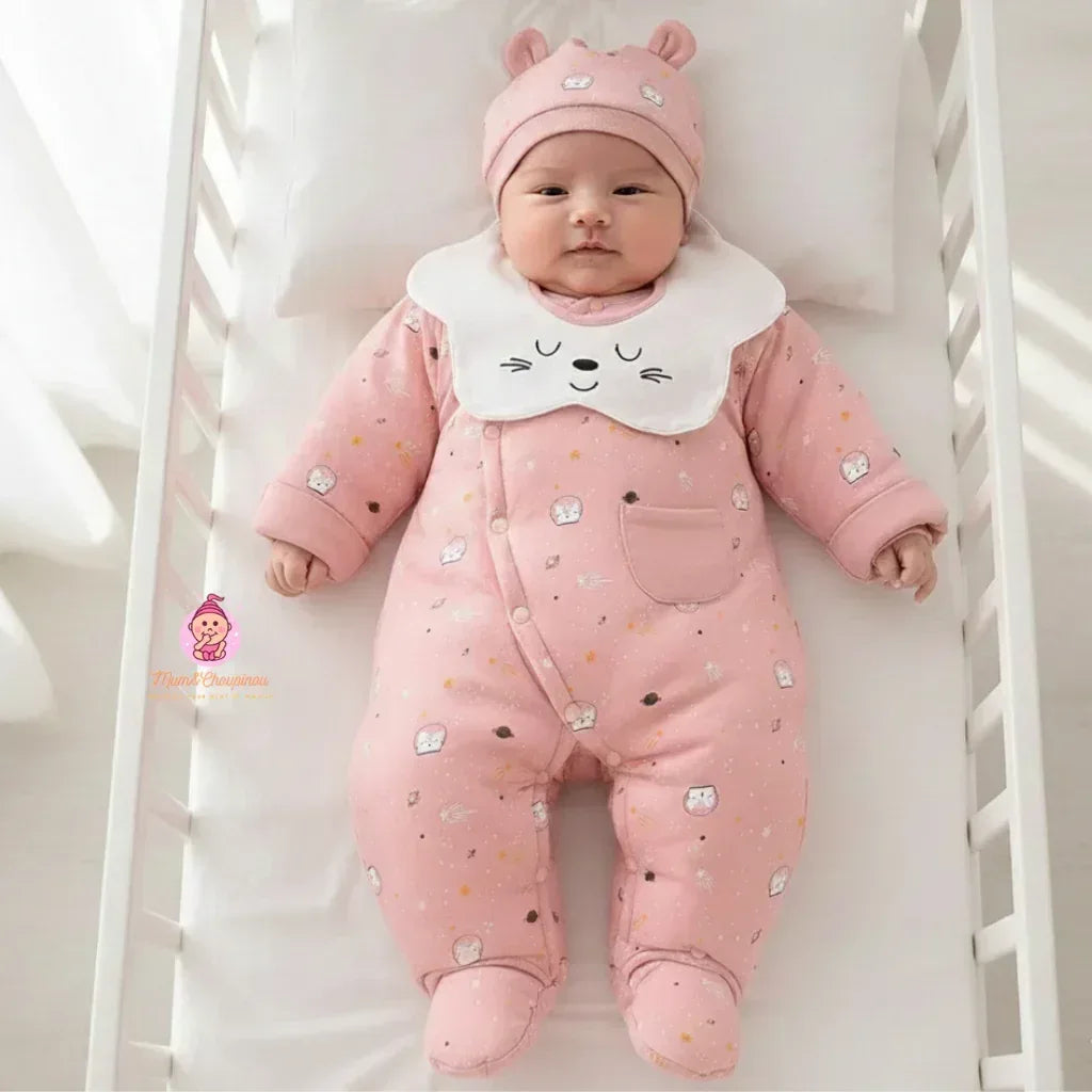 Combinaison bébé matelassée - Mum&Choupinou