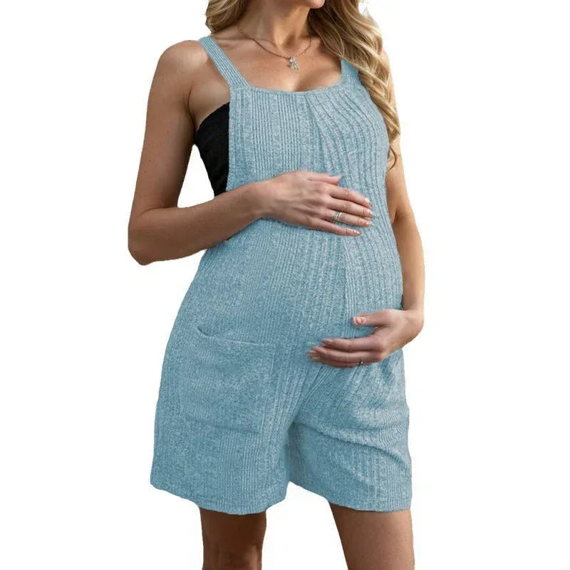 Salopette courte pour femme enceinte - Mum&Choupinou