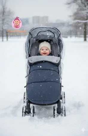 Chancelière hiver bébé universelle pour poussette - Mum&Choupinou