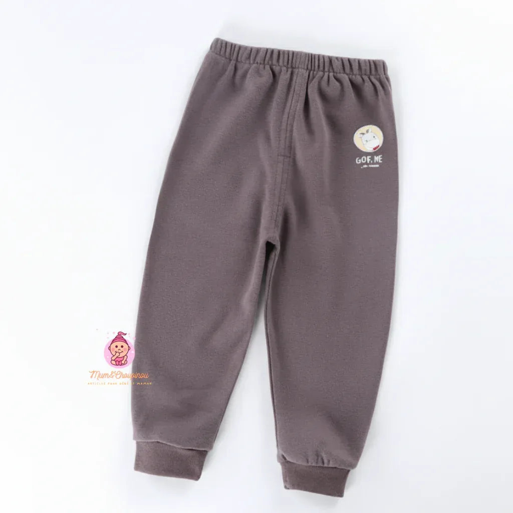Pantalon jogging enfant en coton - Mum&Choupinou