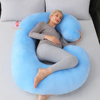 Oreiller de grossesse forme C - Mum&Choupinou