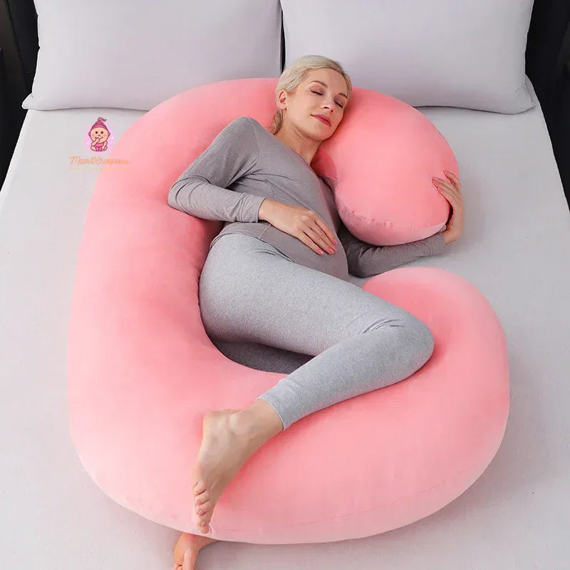 Oreiller de grossesse forme C - Mum&Choupinou