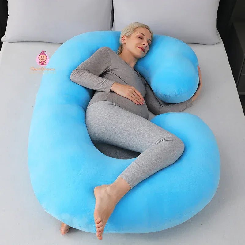 Oreiller de grossesse forme C - Mum&Choupinou