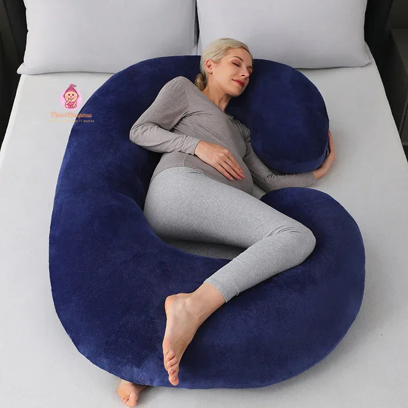 Oreiller de grossesse forme C - Mum&Choupinou