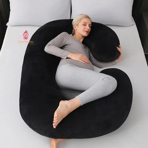 Oreiller de grossesse forme C - Mum&Choupinou