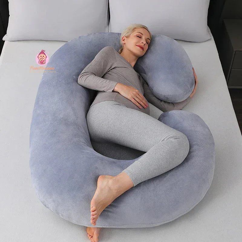 Oreiller de grossesse forme C - Mum&Choupinou