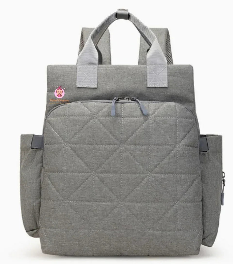 Sac à langer à dos design géométrique - Mum&Choupinou